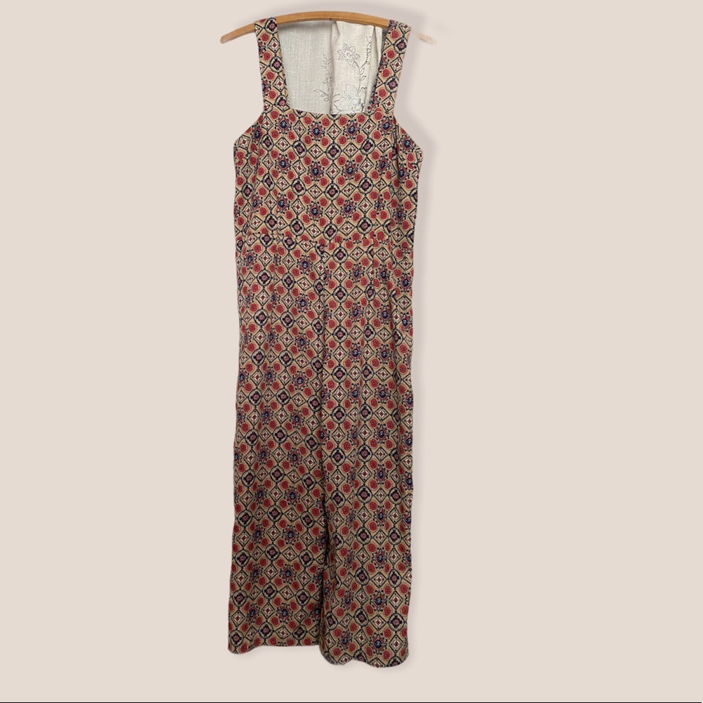 4SI3NNA Jumpsuit Medallion Print